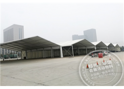 華熠篷房為(wèi)鄭州郵政大廈提供篷房服務(wù)